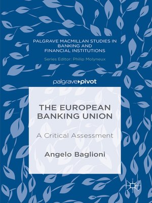cover image of The European Banking Union